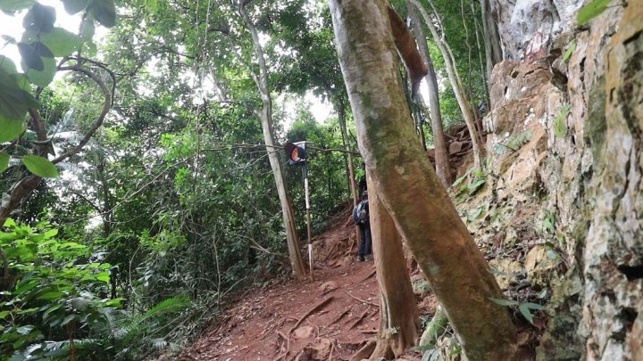 Lamp post in Gunung Baling