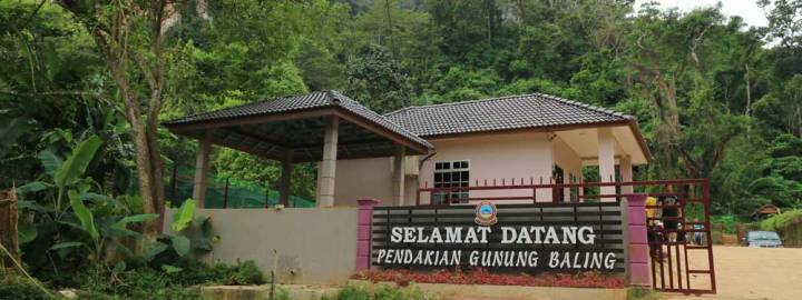 Gunung Baling carpark